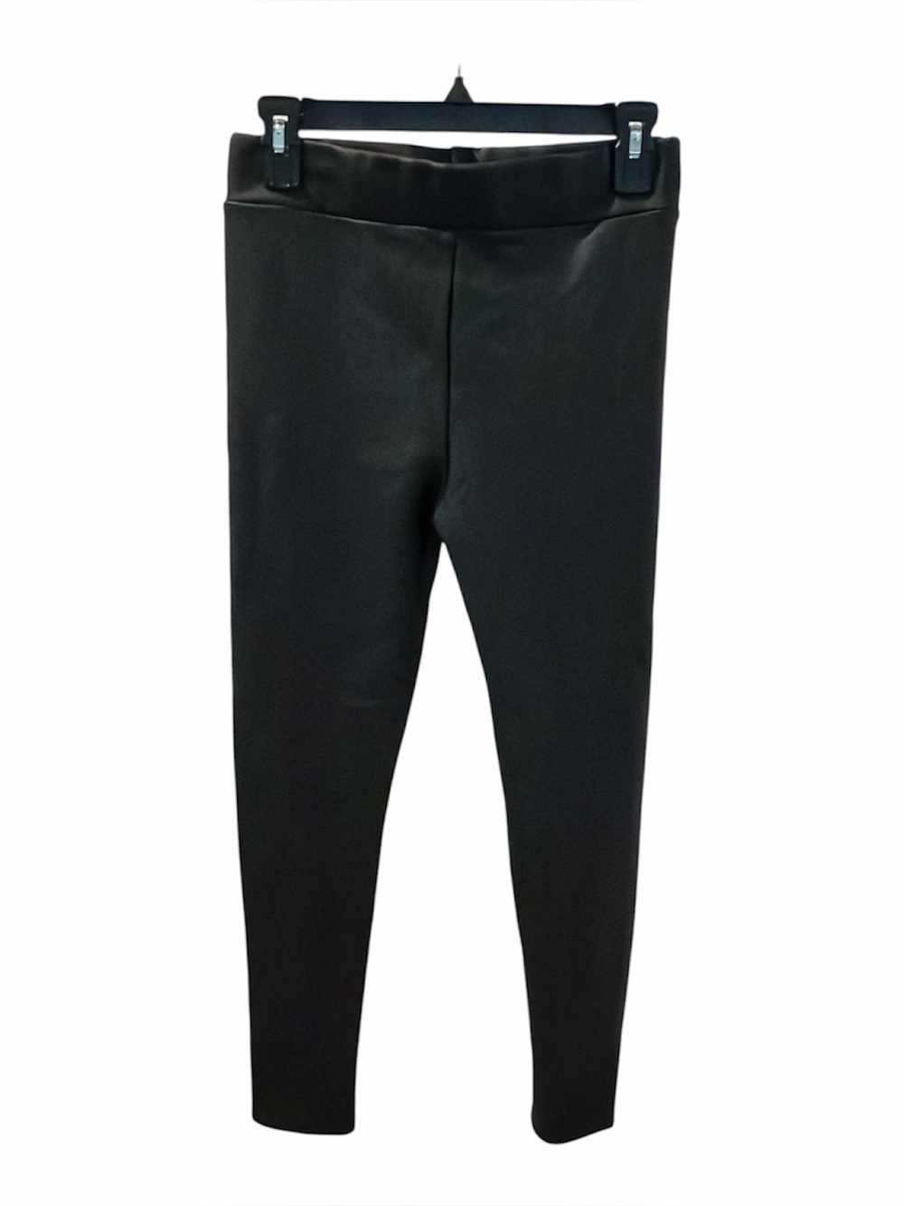 VENTI 6 Faux Leather Black Leggings size large